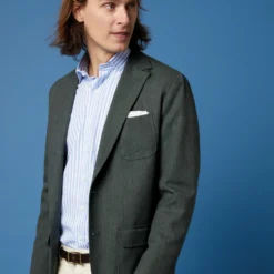 Ghost Blazer In Lovat High-Twist 9 Ghost Blazer In Lovat High-Twist -Garbiera Sales Store Page 04 D1