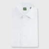 French-Cuff Spread Collar Dress Shirt In White Roxford -Garbiera Sales Store S001266A 1
