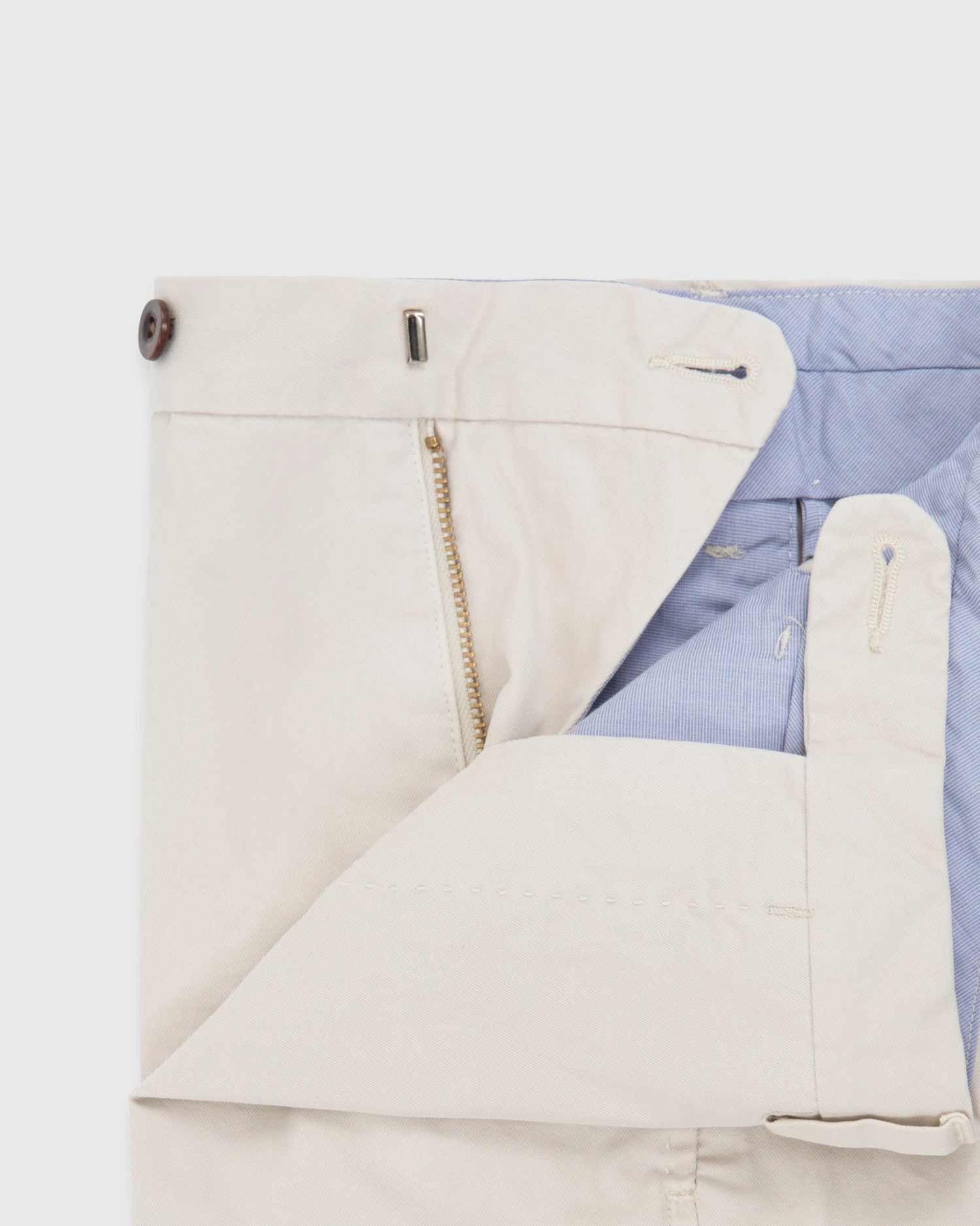 Garment-Dyed Sport Trouser In Stone Lightweight Twill 8 Garment-Dyed Sport Trouser In Stone Lightweight Twill - Image 6