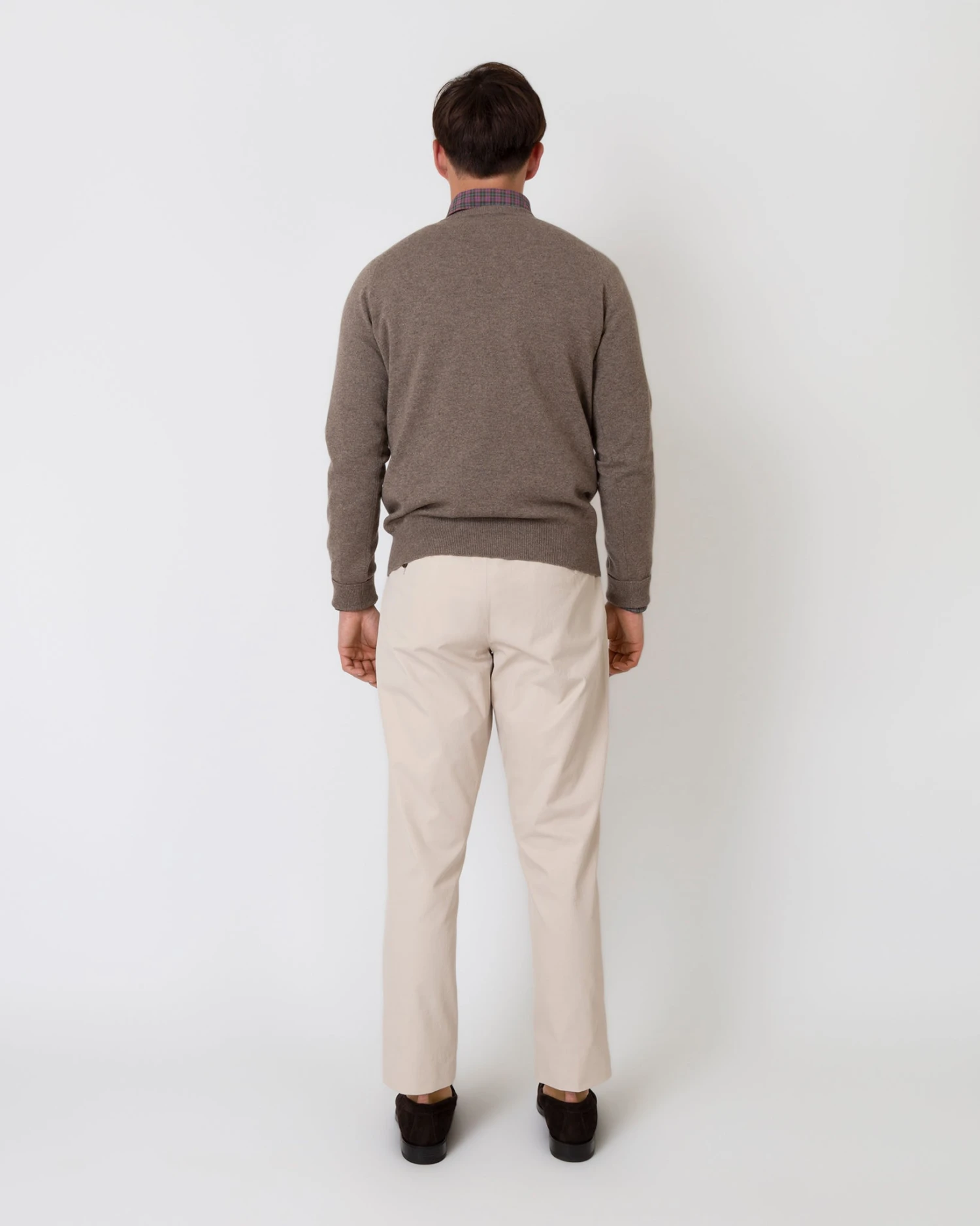 Garment-Dyed Sport Trouser In Stone Lightweight Twill 5 Garment-Dyed Sport Trouser In Stone Lightweight Twill - Image 3