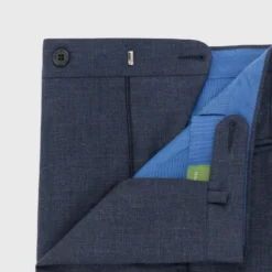 Dress Trouser In Air Force Blue High-Twist -Garbiera Sales Store S28596 3