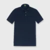 Short-Sleeved Polo In Navy Pima Pique 2 Short-Sleeved Polo In Navy Pima Pique -Garbiera Sales Store S33503 1