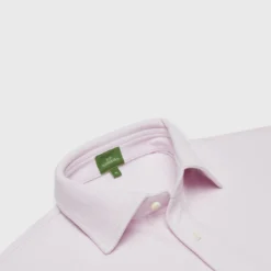 Short-Sleeved Polo In Pale Pink Pima Pique -Garbiera Sales Store S33507 313 80143429 2478 4230 9ac6 b236726dacbf