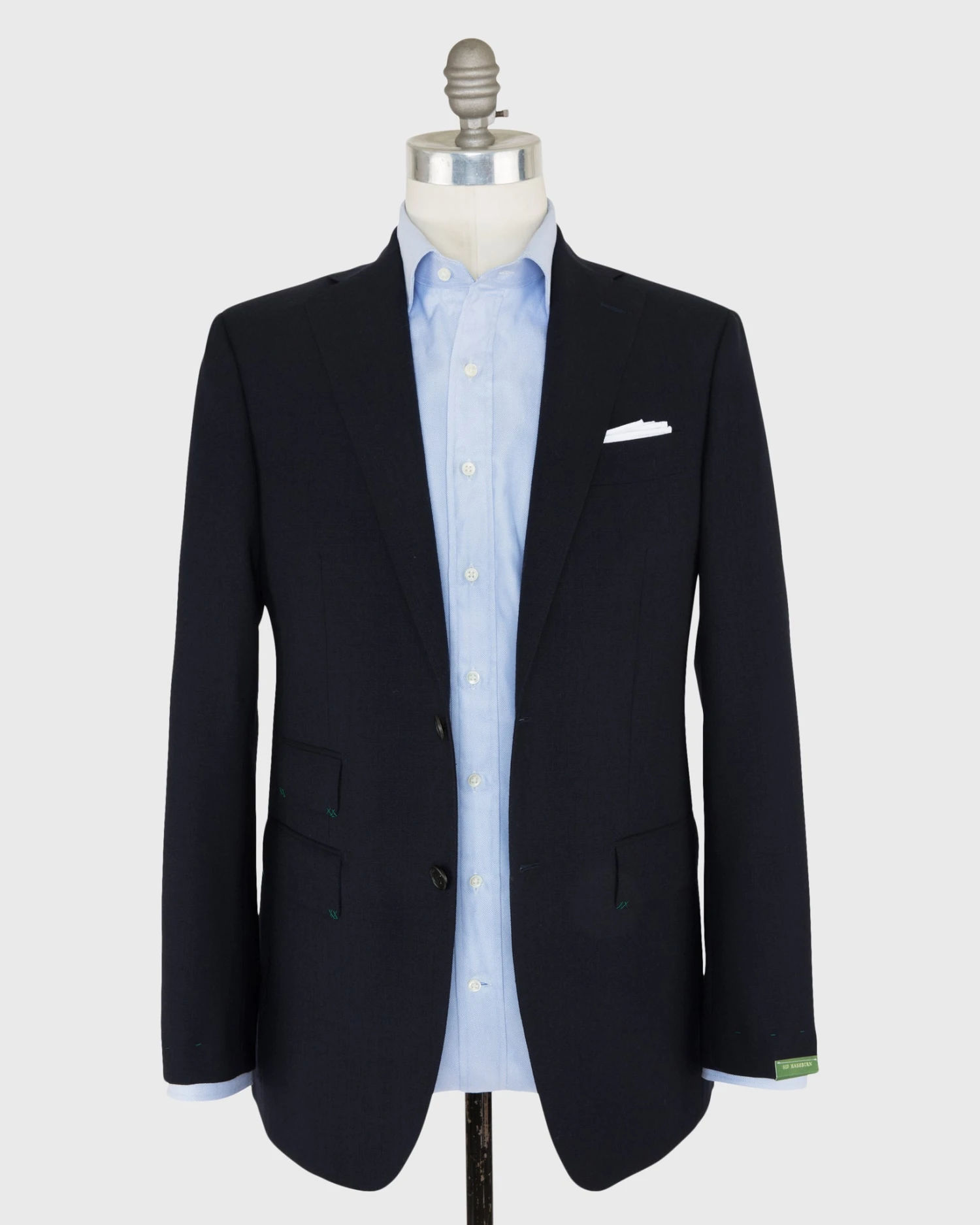 Kincaid No. 3 Jacket In Navy High-Twist 4 Kincaid No. 3 Jacket In Navy High-Twist - Image 2