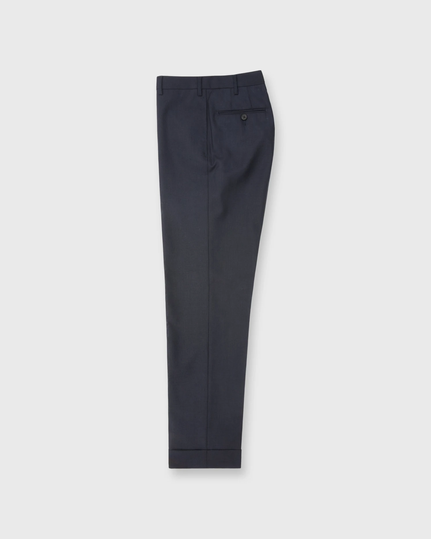 Dress Trouser In Navy High-Twist 3 Dress Trouser In Navy High-Twist
