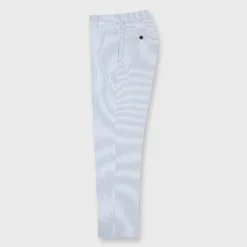 Sport Trouser In Dutch Blue/Bone Seersucker -Garbiera Sales Store S50687 2