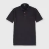 Short-Sleeved Polo In Coal Pima Pique -Garbiera Sales Store S51497 1