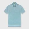 Short-Sleeved Polo In Spruce Oxford Pique 2 Short-Sleeved Polo In Spruce Oxford Pique -Garbiera Sales Store S54999 1