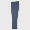Dress Trouser In Blue Wool Hopsack 1 Dress Trouser In Blue Wool Hopsack -Garbiera Sales Store S55279 2