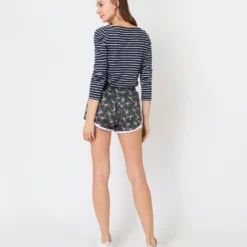 Track Short In Green/Pink Franklyn Liberty Fabric 12 Track Short In Green/Pink Franklyn Liberty Fabric -Garbiera Sales Store S57369 5