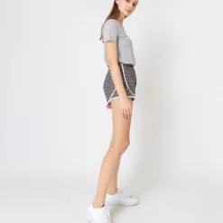 Track Short In Green Mallow Liberty Fabric -Garbiera Sales Store S57371 4