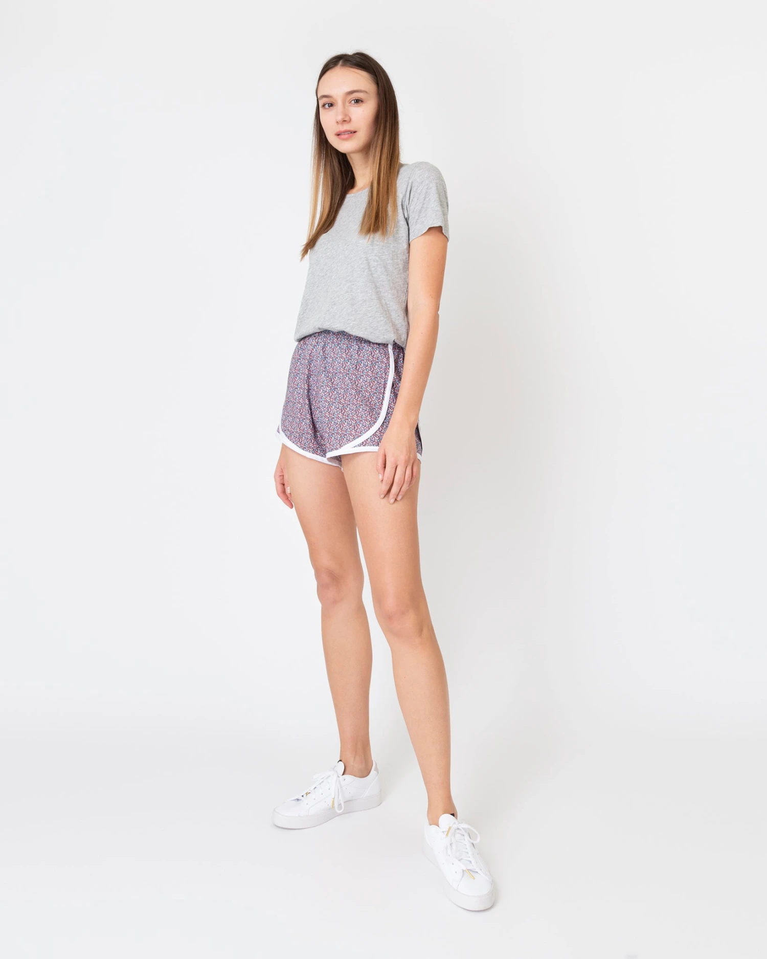 Track Short In Red/Turquoise Pepper Liberty Fabric 5 Track Short In Red/Turquoise Pepper Liberty Fabric - Image 3