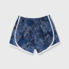 Track Short In Blue Regal Peony Liberty Fabric -Garbiera Sales Store S57373 1