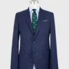 Kincaid No. 2 Jacket In Blue Wool Hopsack 1 Kincaid No. 2 Jacket In Blue Wool Hopsack -Garbiera Sales Store S57900 2