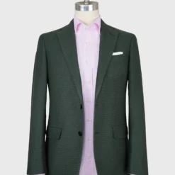 Virgil No. 2 Jacket In Spruce Leno Weave -Garbiera Sales Store S57910 1