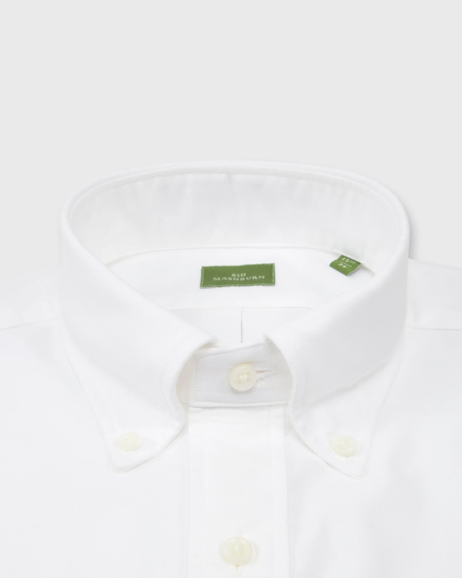 Button-Down Dress Shirt In White Oxford 4 Button-Down Dress Shirt In White Oxford - Image 2