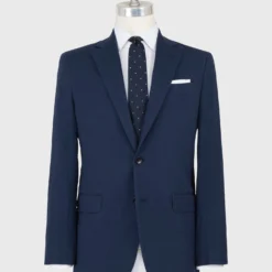 Kincaid No. 2 Jacket In Navy Stretch Seersucker