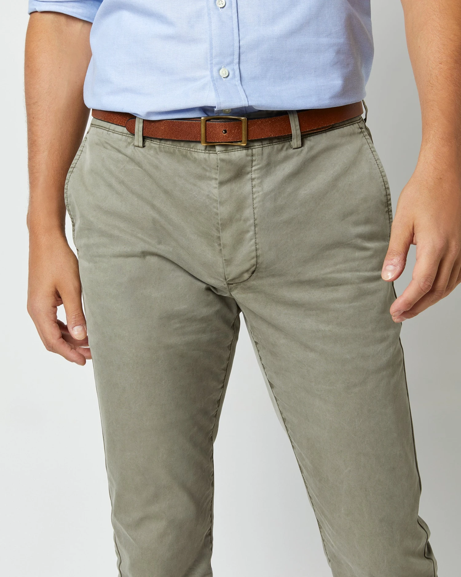 Garment-Dyed Field Pant In Spring Olive Lightweight Twill 8 Garment-Dyed Field Pant In Spring Olive Lightweight Twill - Image 6