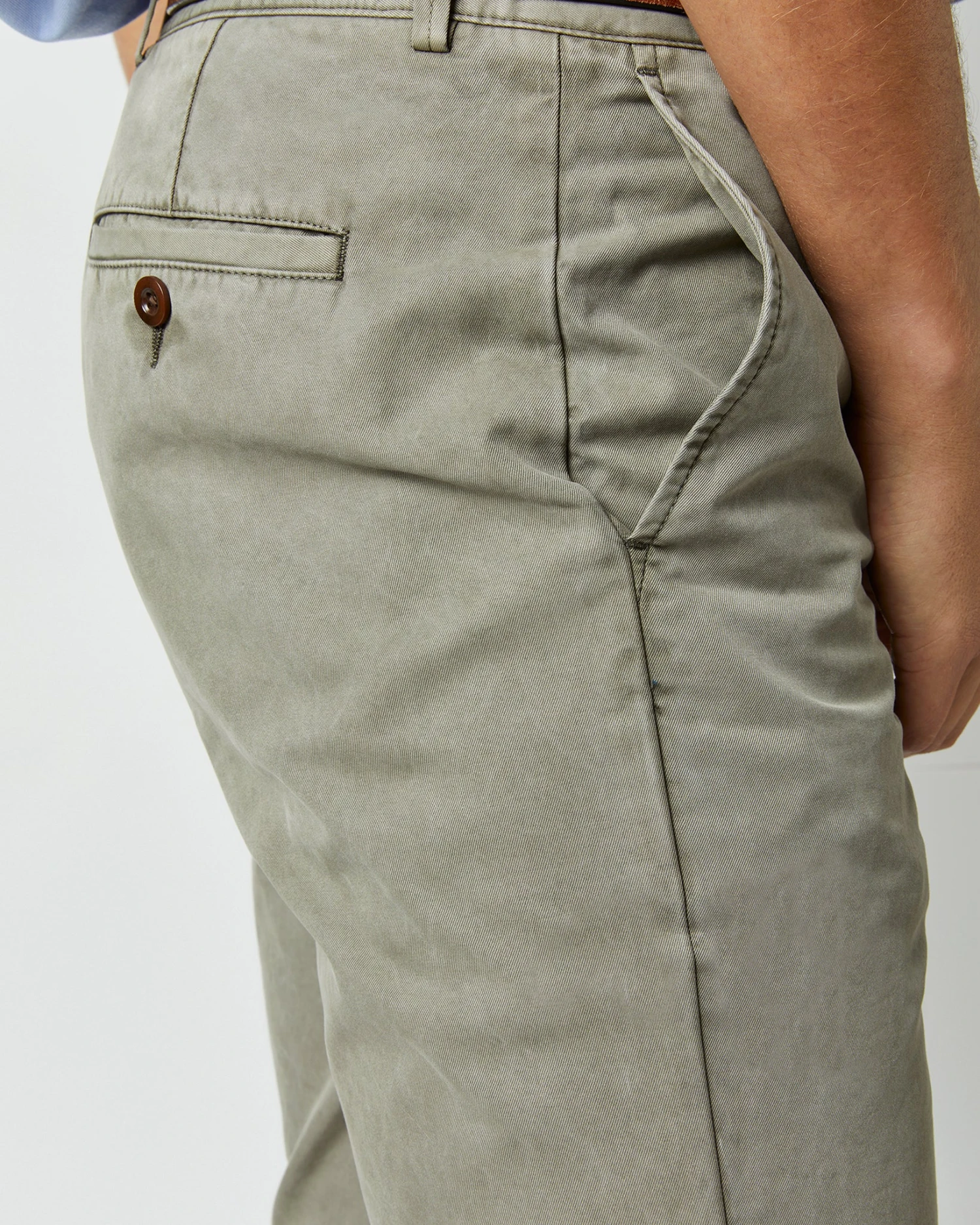 Garment-Dyed Field Pant In Spring Olive Lightweight Twill 9 Garment-Dyed Field Pant In Spring Olive Lightweight Twill - Image 7