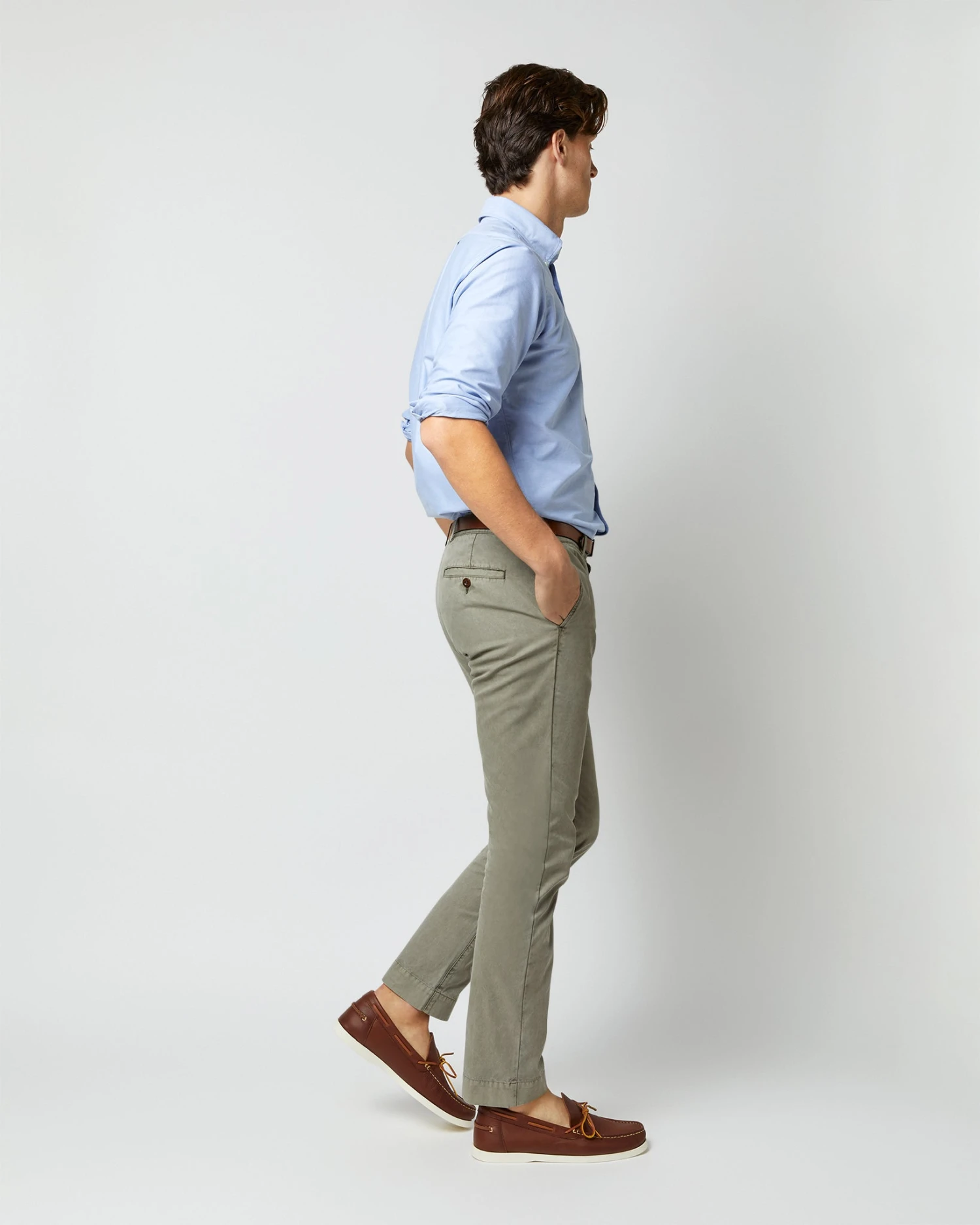 Garment-Dyed Field Pant In Spring Olive Lightweight Twill 10 Garment-Dyed Field Pant In Spring Olive Lightweight Twill - Image 8