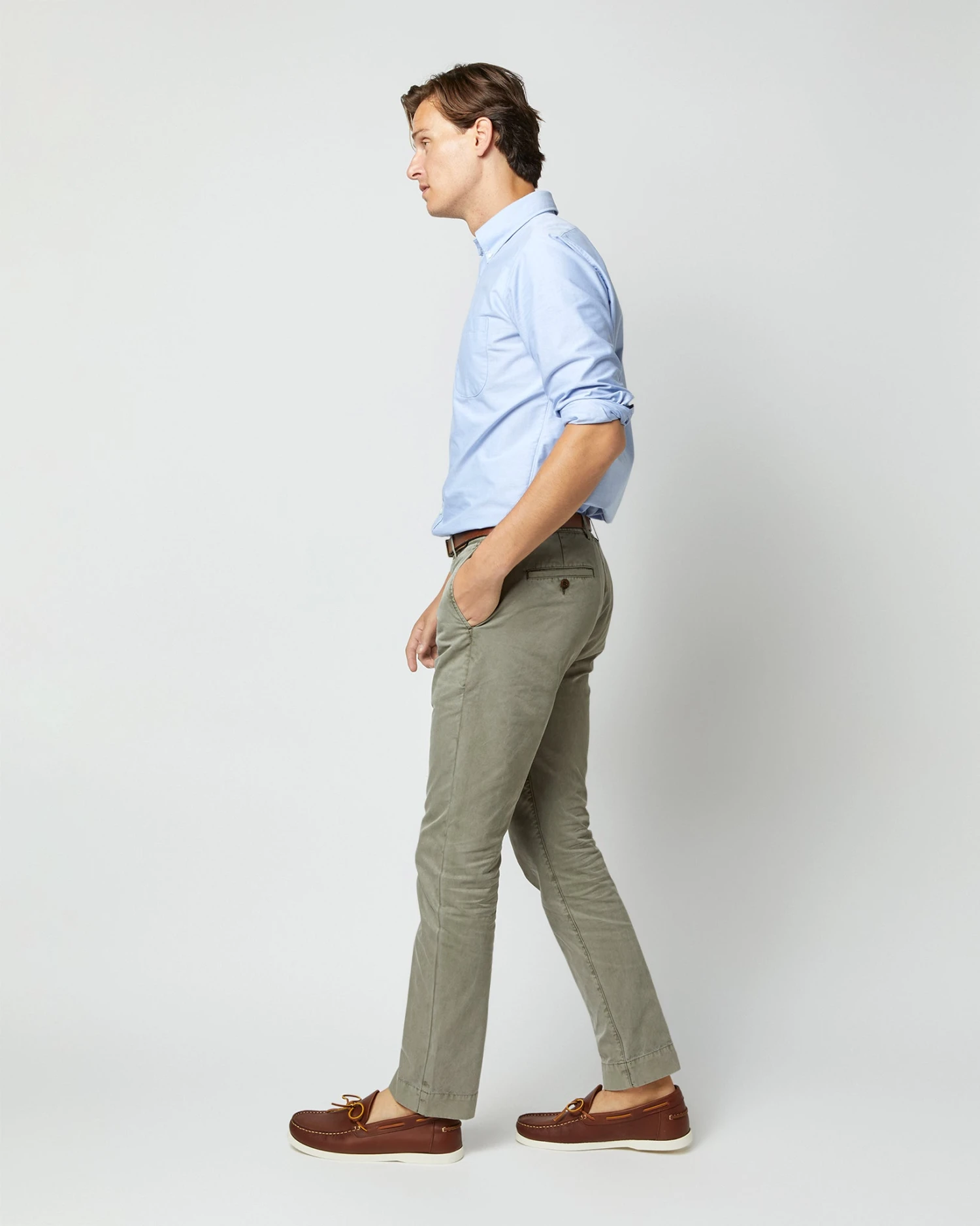 Garment-Dyed Field Pant In Spring Olive Lightweight Twill 12 Garment-Dyed Field Pant In Spring Olive Lightweight Twill - Image 10