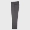 Dress Trouser In Mid-Grey Wool Hopsack -Garbiera Sales Store S63185 2