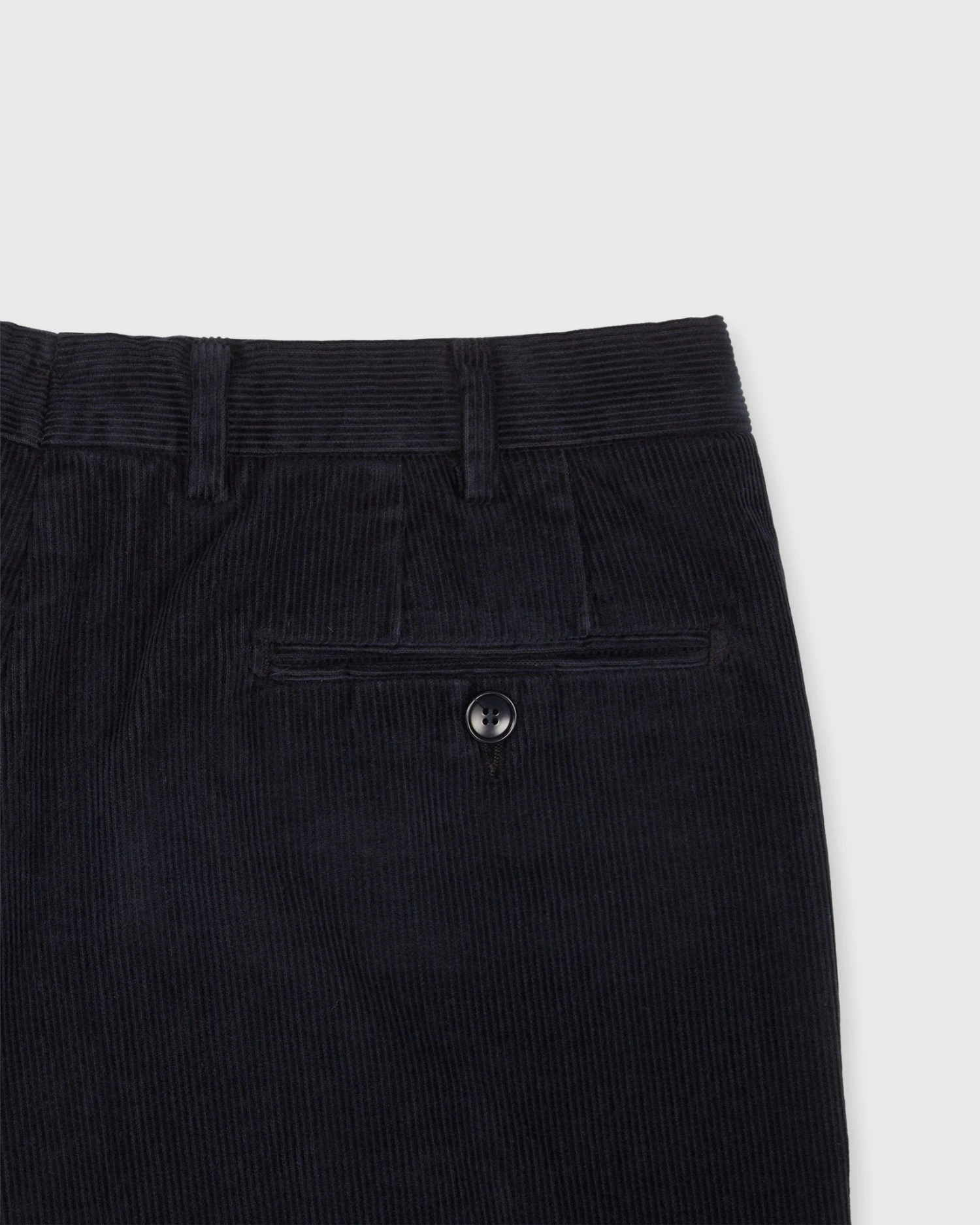 Garment-Dyed Sport Trouser In Navy Corduroy 5 Garment-Dyed Sport Trouser In Navy Corduroy - Image 3