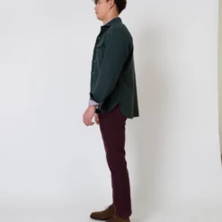 CPO Shirt In Heathered Forest Flannel 11 CPO Shirt In Heathered Forest Flannel -Garbiera Sales Store S63720 4