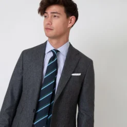 Kincaid No. 3 Jacket In Mid-Grey Flannel 13 Kincaid No. 3 Jacket In Mid-Grey Flannel -Garbiera Sales Store S63740 2