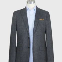 Kincaid No. 3 Jacket In Mid-Grey Flannel 10 Kincaid No. 3 Jacket In Mid-Grey Flannel -Garbiera Sales Store S63740 215