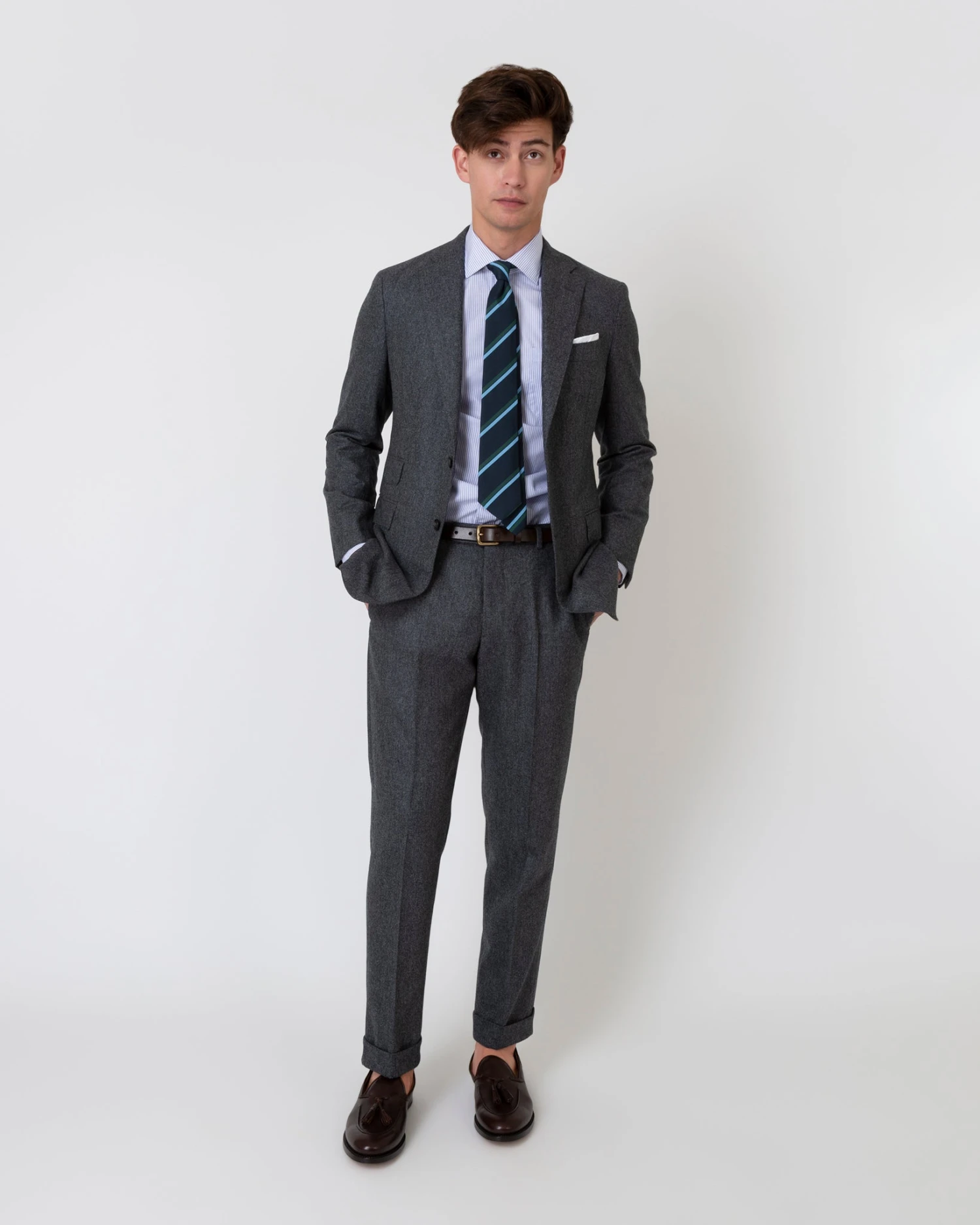 Kincaid No. 3 Jacket In Mid-Grey Flannel 7 Kincaid No. 3 Jacket In Mid-Grey Flannel - Image 5