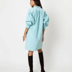 Adaline Dress In Skyline Stretch Cord -Garbiera Sales Store S64883 3