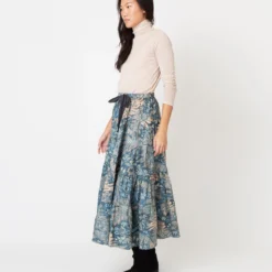 ULLA JOHNSON Makana Skirt In Waimea 10 ULLA JOHNSON Makana Skirt In Waimea -Garbiera Sales Store S65044 2