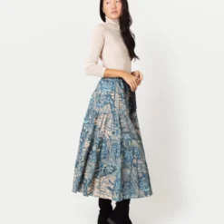 ULLA JOHNSON Makana Skirt In Waimea 12 ULLA JOHNSON Makana Skirt In Waimea -Garbiera Sales Store S65044 4