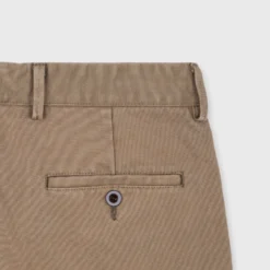 Garment-Dyed Field Pant In British Khaki Canvas -Garbiera Sales Store S65683 3
