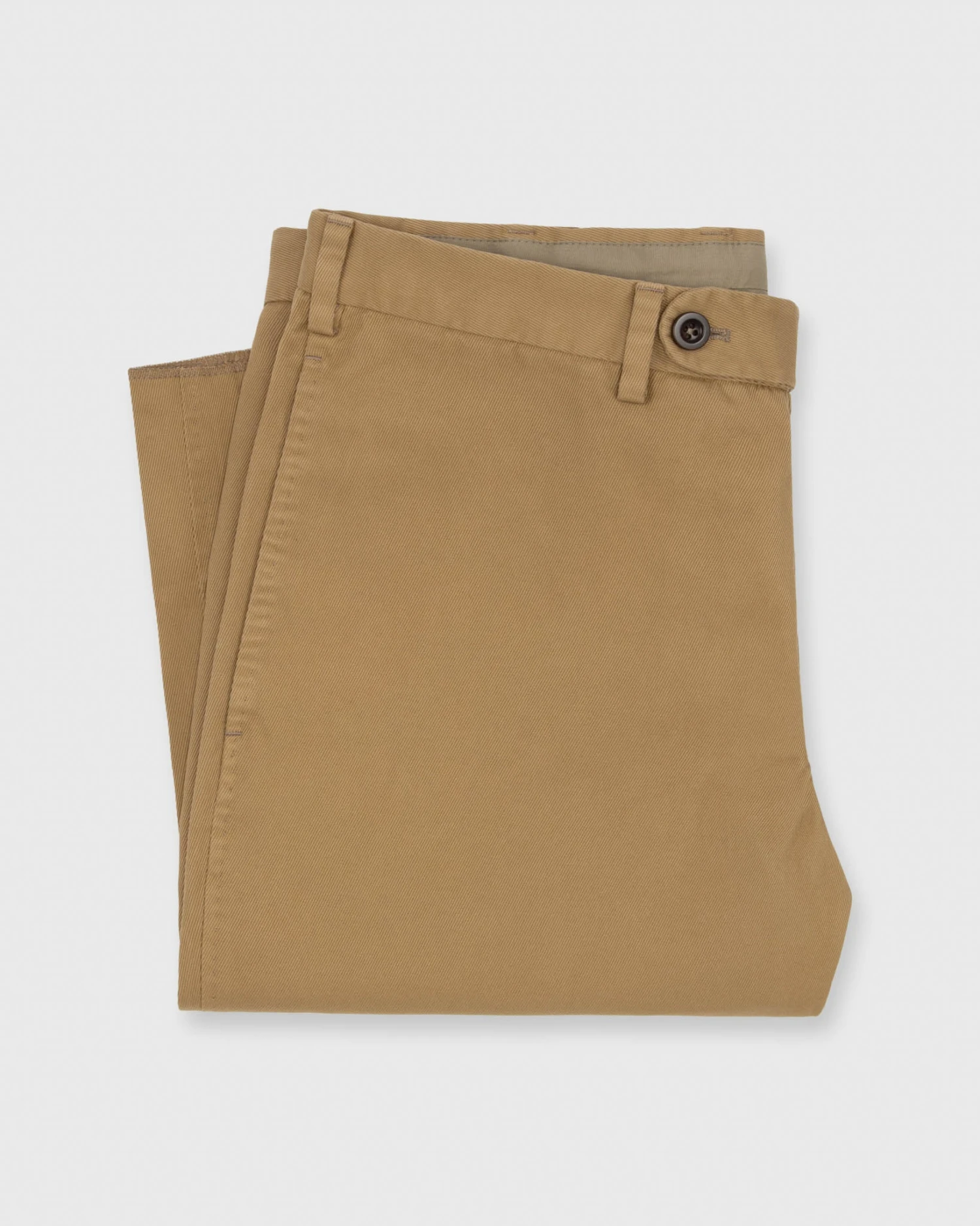 Garment-Dyed Sport Trouser In British Khaki High Ridge Twill 4 Garment-Dyed Sport Trouser In British Khaki High Ridge Twill - Image 2