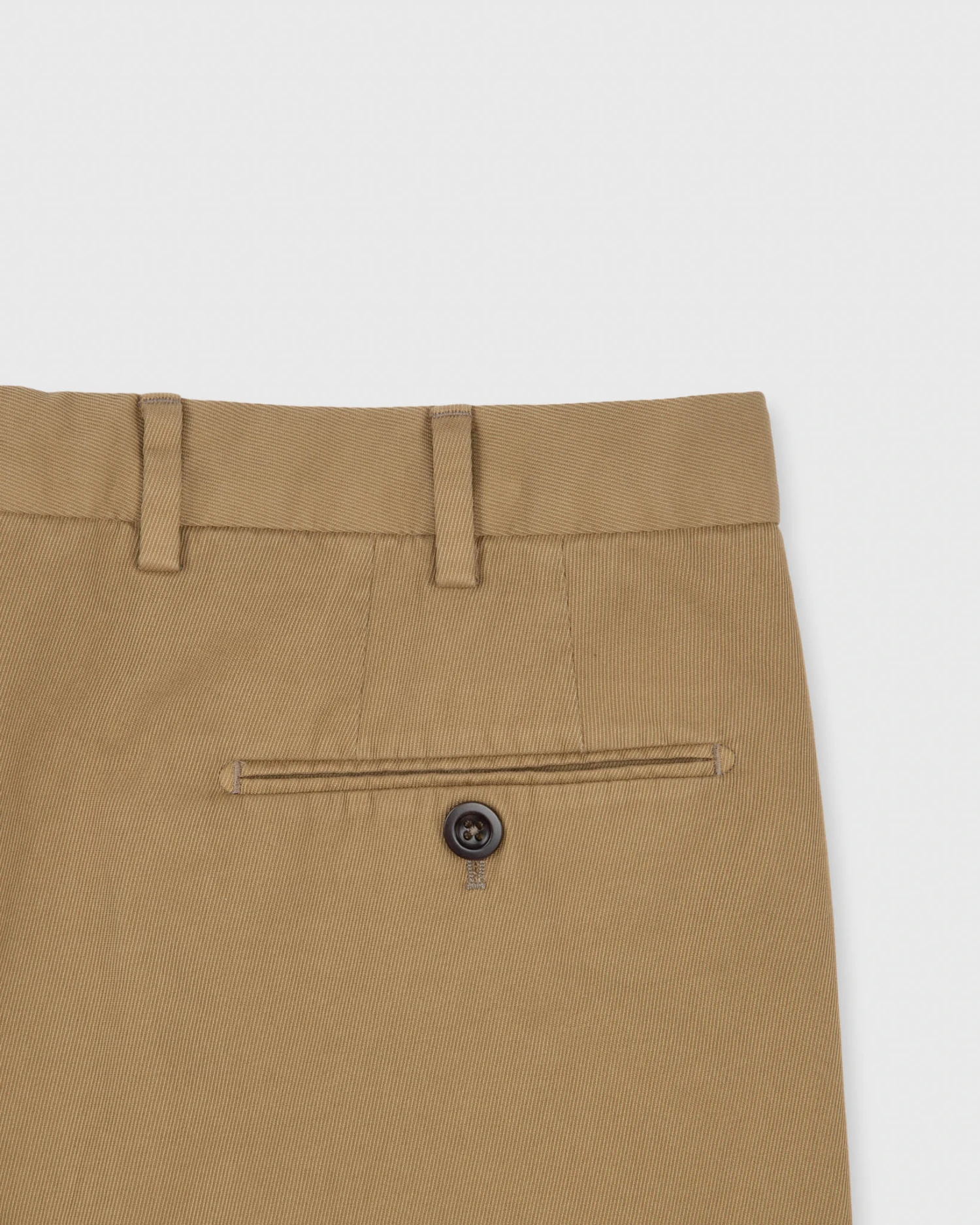 Garment-Dyed Sport Trouser In British Khaki High Ridge Twill 5 Garment-Dyed Sport Trouser In British Khaki High Ridge Twill - Image 3