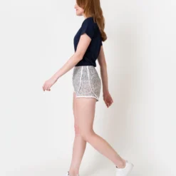 Track Short In Pink/Blue Simpson Trust Liberty Fabric 9 Track Short In Pink/Blue Simpson Trust Liberty Fabric -Garbiera Sales Store S66238 3