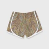 Track Short In Bordeaux Multi Paisley Park Liberty Fabric 1 Track Short In Bordeaux Multi Paisley Park Liberty Fabric -Garbiera Sales Store S66239 1