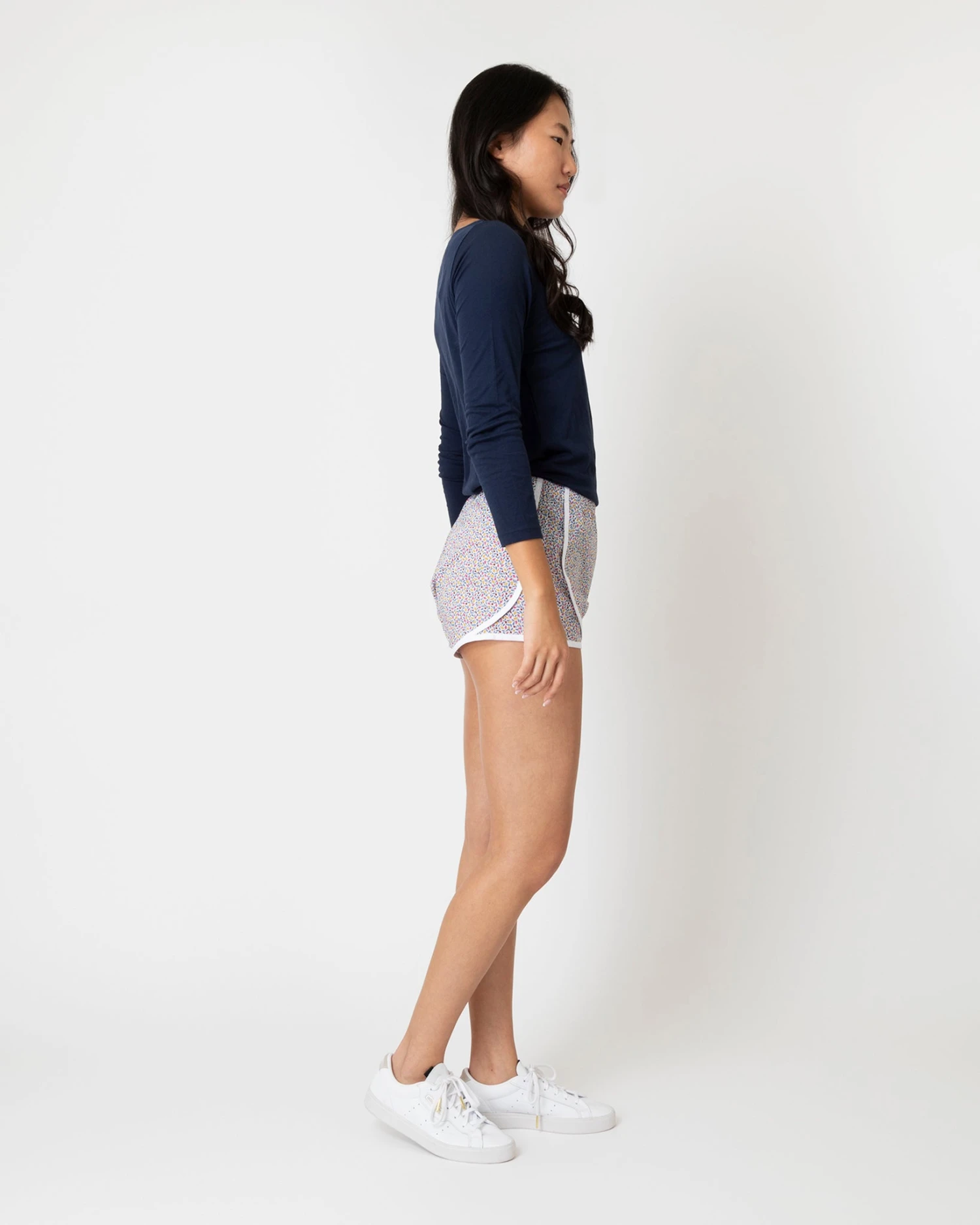 Track Short In Yellow/Red/Blue Floriana Liberty Fabric 5 Track Short In Yellow/Red/Blue Floriana Liberty Fabric - Image 3