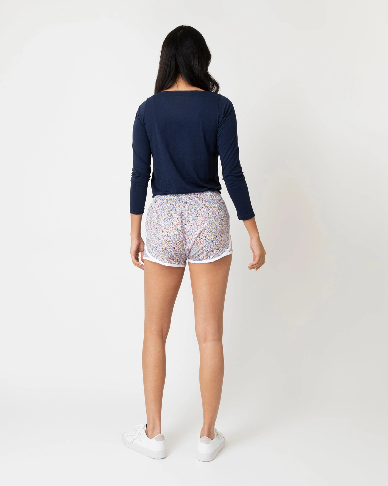 Track Short In Yellow/Red/Blue Floriana Liberty Fabric 6 Track Short In Yellow/Red/Blue Floriana Liberty Fabric - Image 4