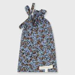 Track Short In Light Blue/Coral Star Anise Liberty Fabric -Garbiera Sales Store S66248 6