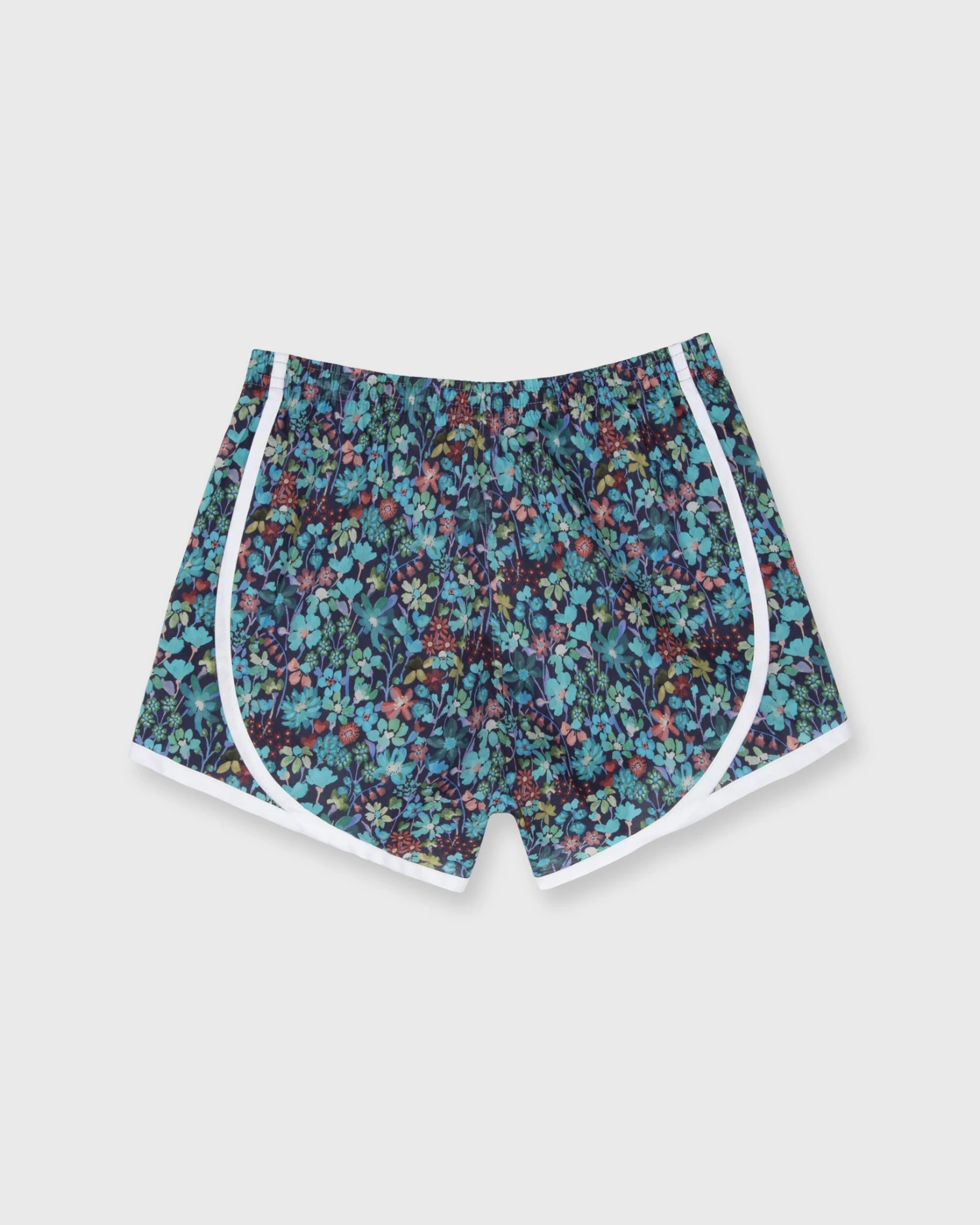 Track Short In Navy Multi Dreams Of Summer Liberty Fabric 3 Track Short In Navy Multi Dreams Of Summer Liberty Fabric