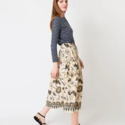 ULLA JOHNSON Ianna Skirt In Lemonbalm 14 ULLA JOHNSON Ianna Skirt In Lemonbalm -Garbiera Sales Store S66467 7