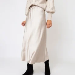 Mare Slip Skirt In Birch Silk 15 Mare Slip Skirt In Birch Silk -Garbiera Sales Store S67278 V2 5