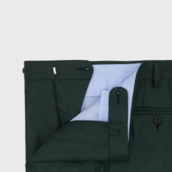 Dress Trouser In Forest Flannel -Garbiera Sales Store S67572 3