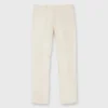 Garment-Dyed Sport Trouser In Cream Moleskin -Garbiera Sales Store S68082 142