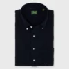Knit Button-Down Popover Shirt In Navy Pique 2 Knit Button-Down Popover Shirt In Navy Pique -Garbiera Sales Store S68632 46