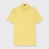 Short-Sleeved Polo In Canary Pima Pique -Garbiera Sales Store S68634 1