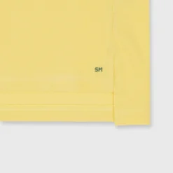 Short-Sleeved Polo In Canary Pima Pique -Garbiera Sales Store S68634 3